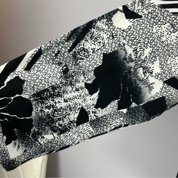 Parsley & Sage Black & White Long Sleeve Top Size XL - Picture 4 of 9